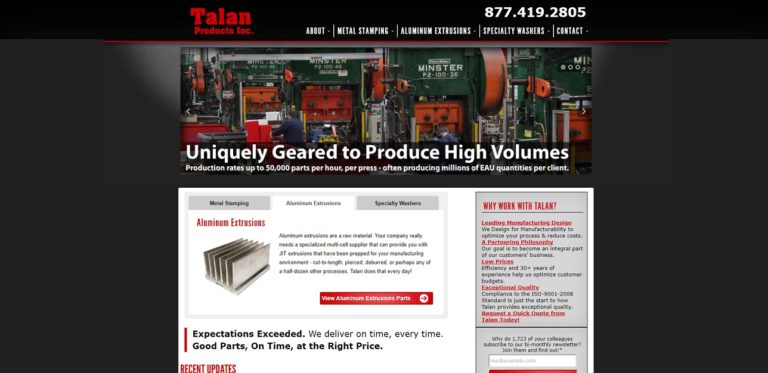 Talan Products Inc.
