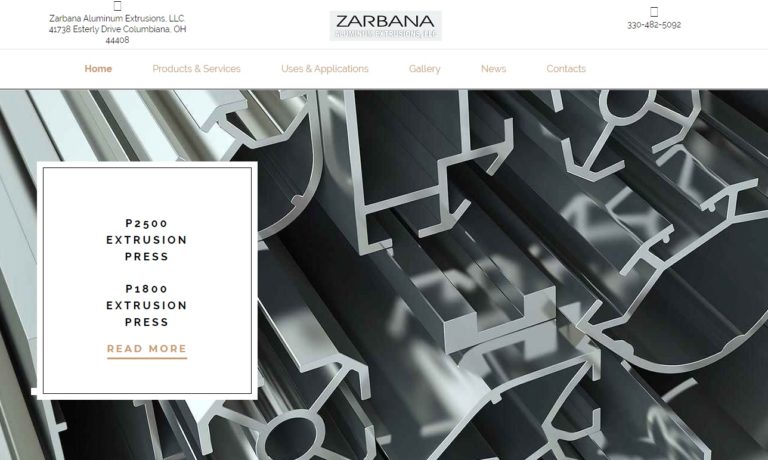 Zarbana Aluminum Extrusions