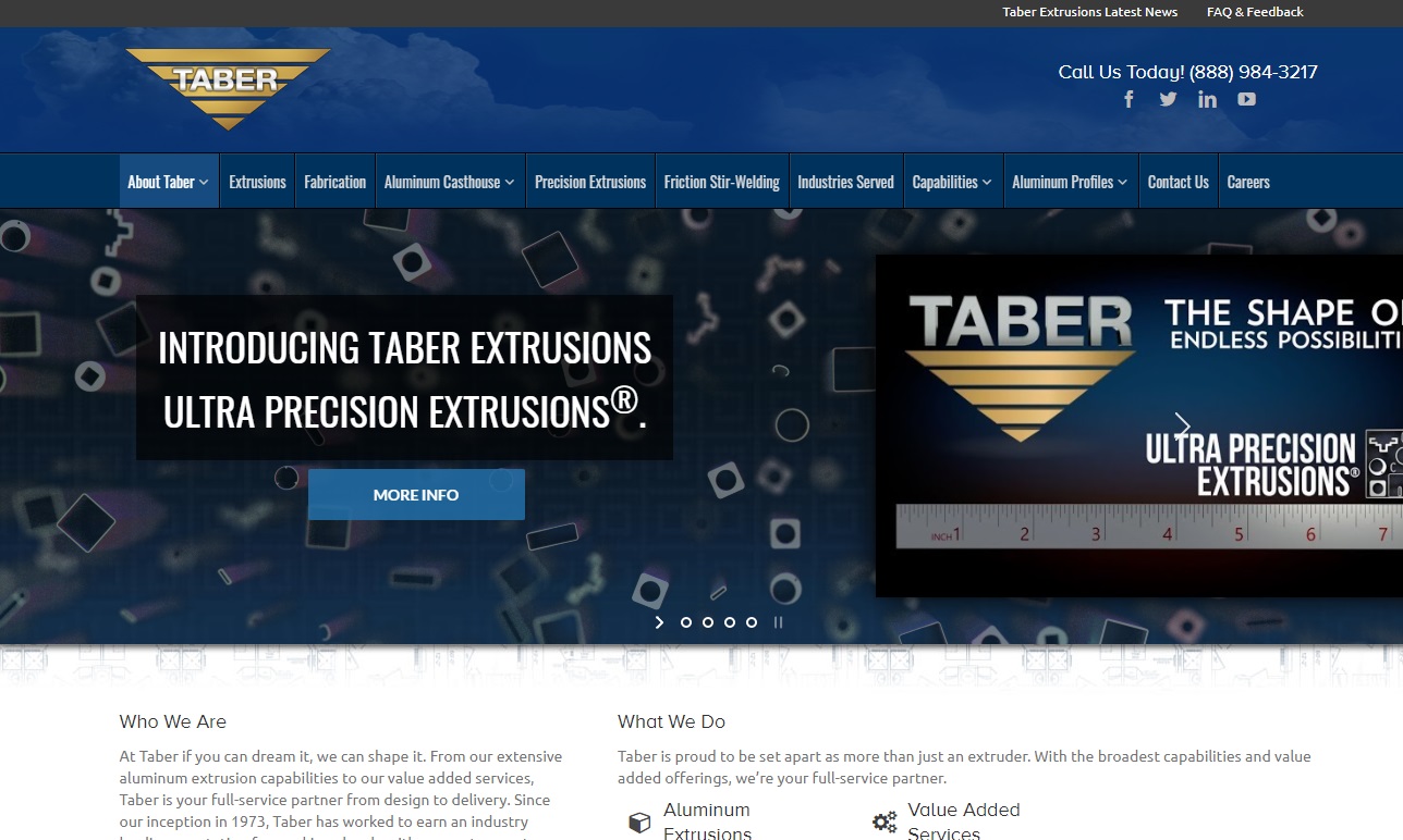 Taber Extrusions