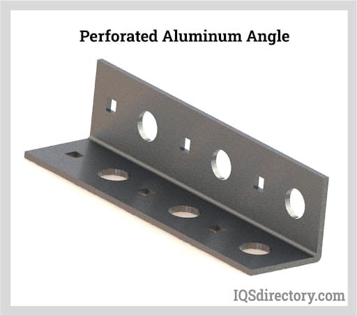 Perforated Aluminum Angle