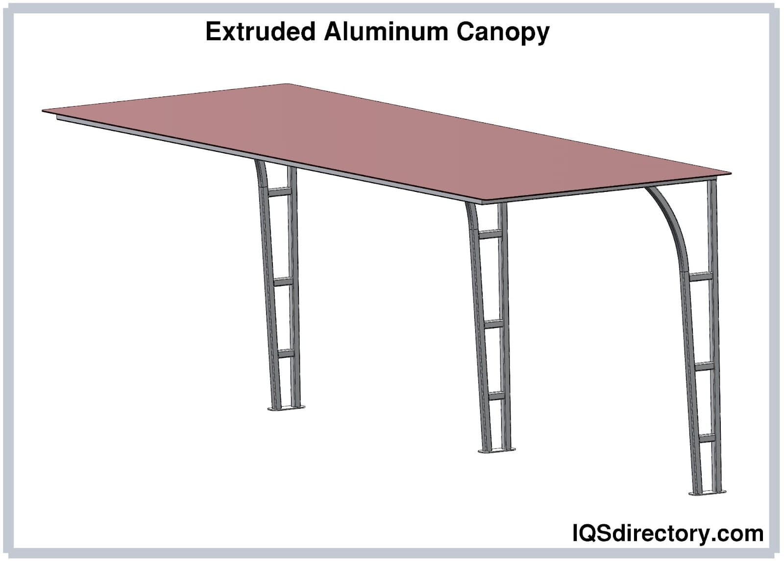 extruded aluminum canopy